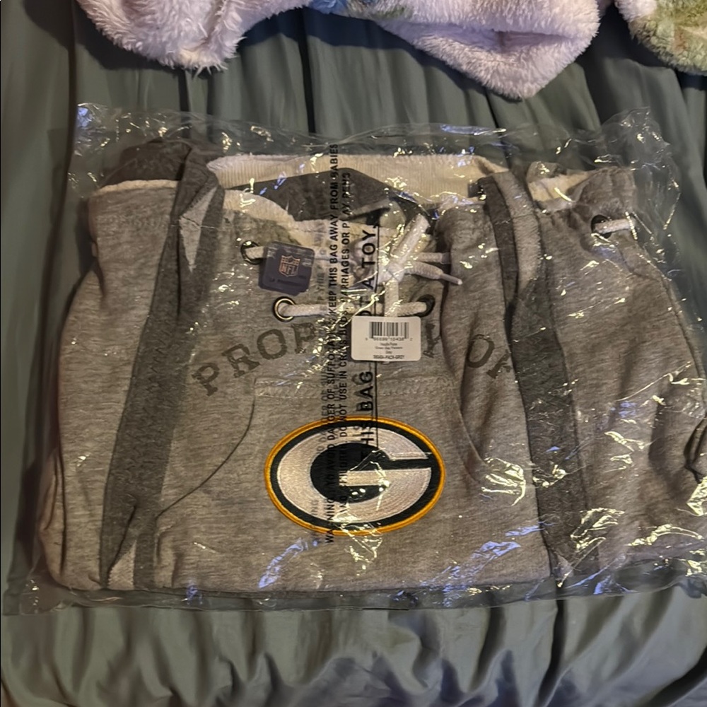 Green Bay Packers Gray Sweater Purse